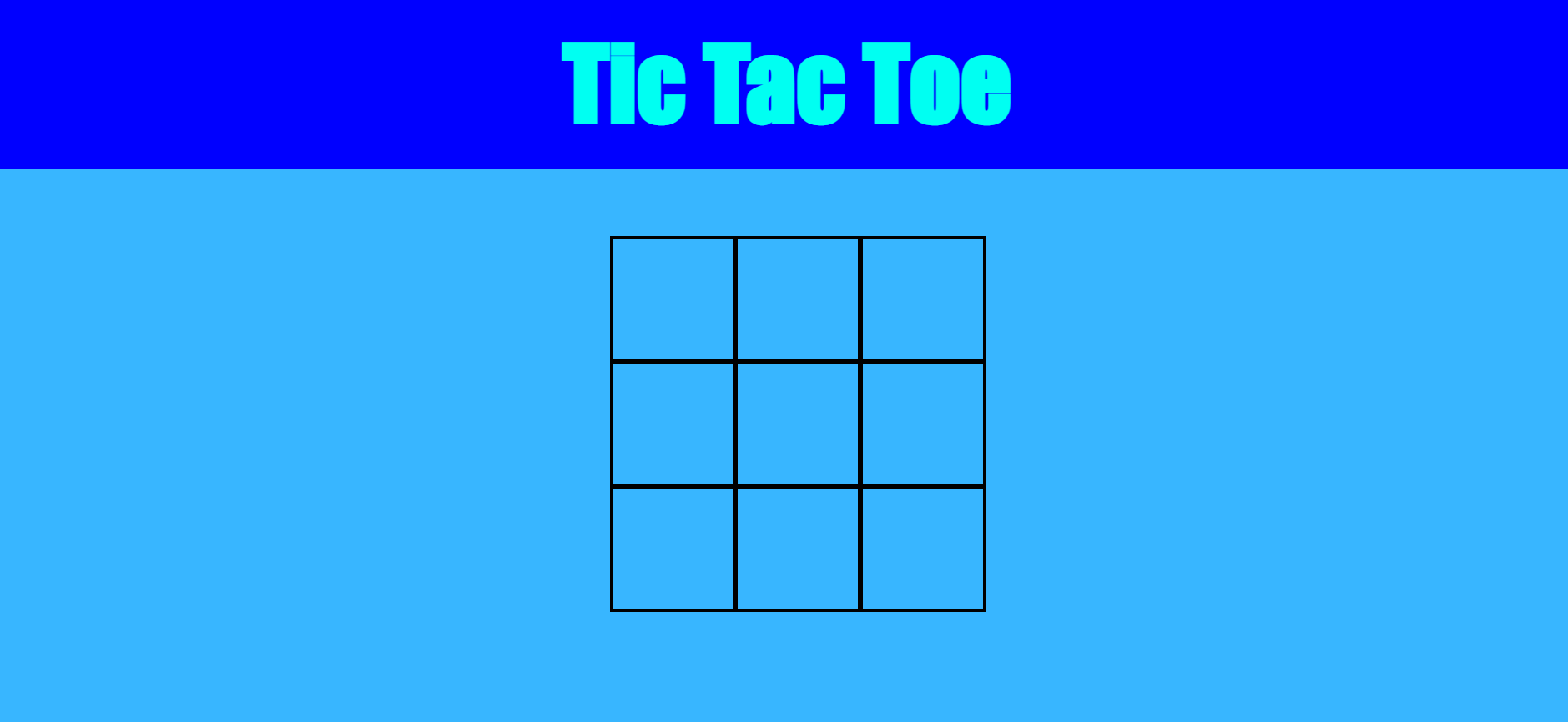 Tic Tac Toe